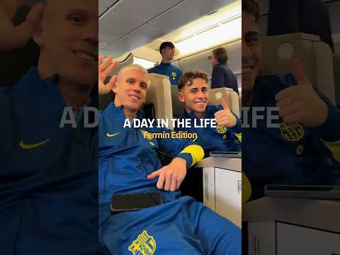 A day in life: Fermin Edition 🫡 #shorts #fcbarcelona #shortvideo