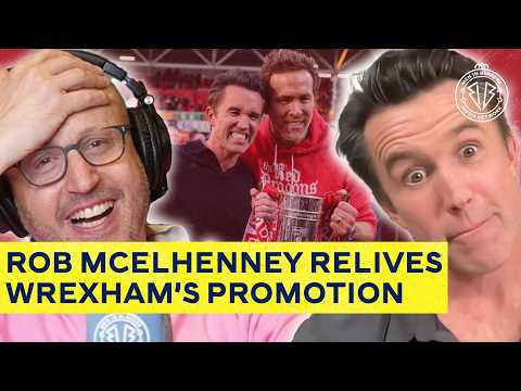 Rob McElhenney shares Wrexham's promotion plans!