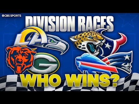 Predicting the Winner of EVERY Tight Division Race in the NFL ✅