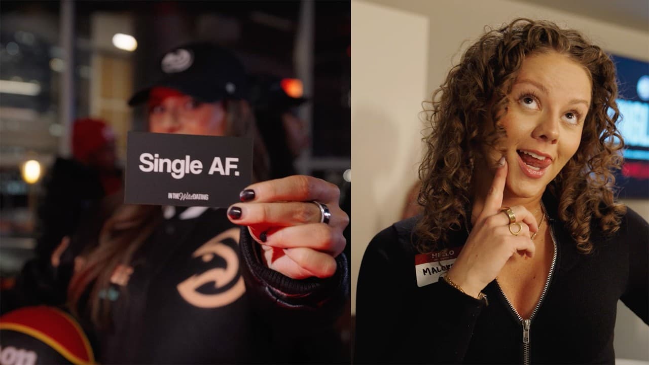 Mic'd Up at Hawks Single AF Dating Event 👀🥂❤️