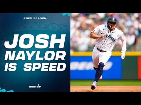 Watch Every Josh Naylor Stolen Base from the Mariners 2025 Season