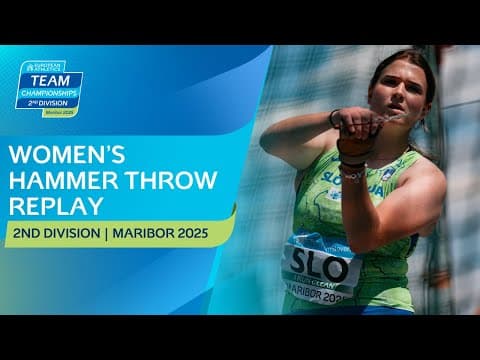 Women's Hammer Throw Replay | Maribor 2025