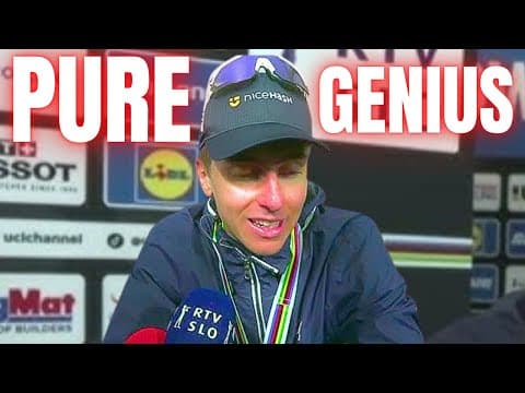 Tadej Pogačar MOCKS Team Visma Tactics GONE WRONG