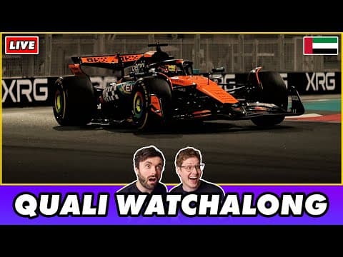 2025 F1 Abu Dhabi Grand Prix Qualifying Watchalong