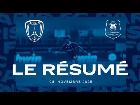 Le résumé de Paris FC - Stade Rennais FC