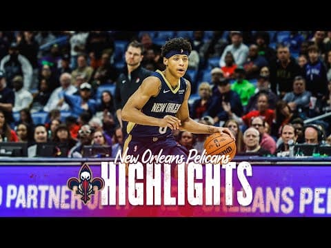 Highlights: Jeremiah Fears' best plays in first half of 2025-2026 NBA season