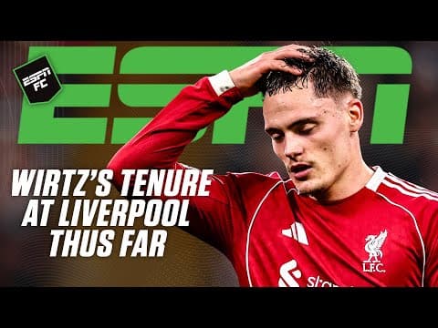 Florian Wirtz is a CONSEQUENCE of a BAD Liverpool season - Jan Aage Fjortoft | ESPN FC