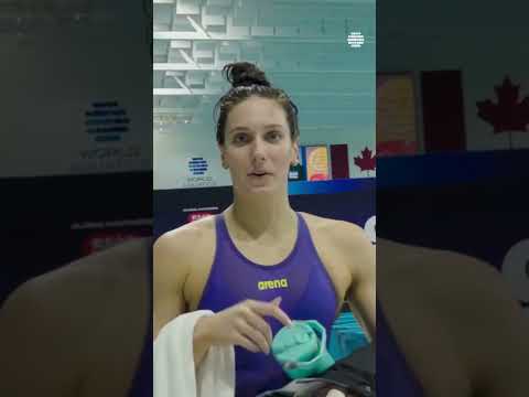 Exclusive Interview With Swimming World Cup Stars #swimmer #swimming #WorldCup #interview