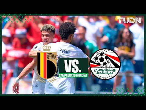 LO MEJOR: Bélgica vs Egipto Primer Tiempo |TUDN