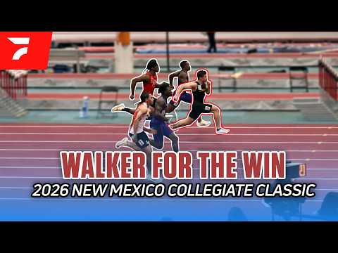Iowa's Kalen Walker Wins the 60m at the New Mexico Collegiate Classic 2026