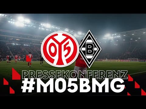 Die PK nach dem Spiel gegen Gladbach | #M05BMG | #05ertv | Saison 2025/26