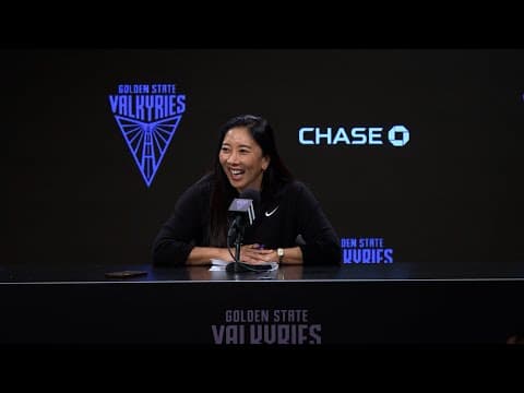Natalie Nakase on Golden State Valkyries Success vs. New York Liberty | September 2, 2025