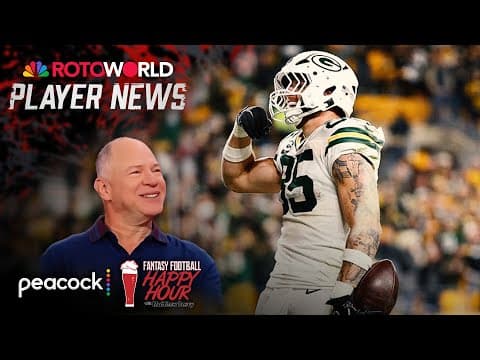 Tucker Kraft is number one TE in fantasy football | Fantasy Football Happy Hour | NFL on NBC