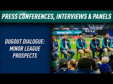 Mariners FanFest Day 1 - Dugout Dialogue: Minor League Prospects