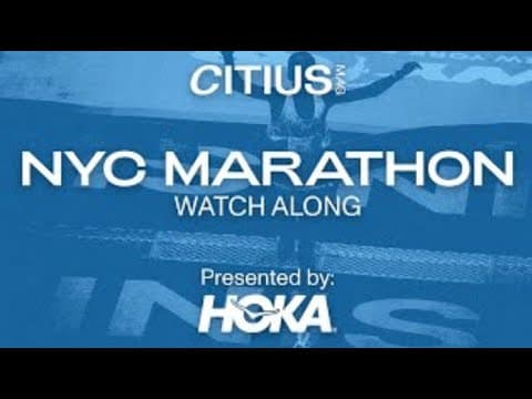 2025 NEW YORK CITY MARATHON LIVE WATCHALONG: PRESENTED BY HOKA