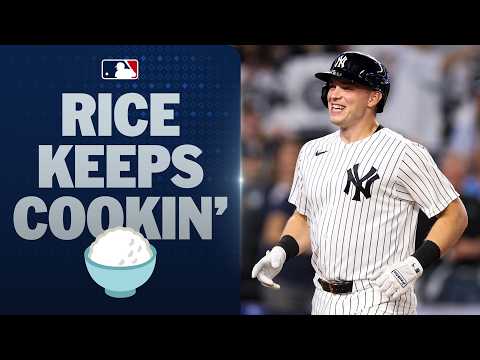 Rice stays HOT! 🔥 Ben Rice crushes his 6th homer of the season for the Yankees! 🍚 | MLB Highlights