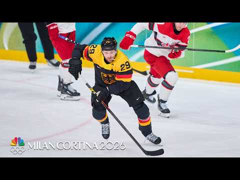 Draisaitl scores first Olympic goal in Germany's win vs. Denmark | Winter Olympics 2026 | NBC Sports