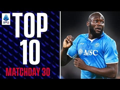 🚨 The BEST Serie A goals from Matchday 30 🚨  | Lukaku, Yildiz, Kean, Orsolini 🔥| CBS Sports Golazo