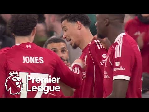 Hugo Ekitike's towering header gives Liverpool 2-0 lead over Brighton | Premier League | NBC Sports