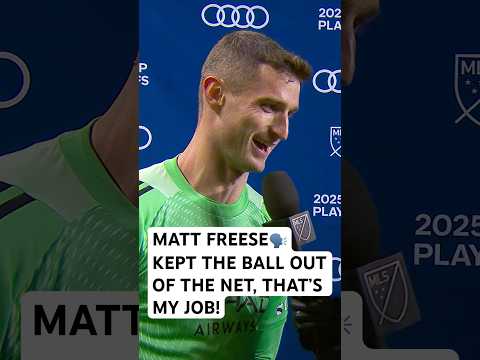 Matt Freese🗯️ on ADVANCING to the EASTERN CONFERENCE FINAL!!