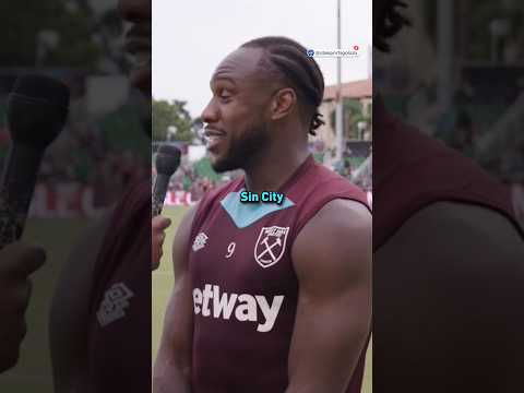 Michail Antonio LOVES Sin City 🔥😂