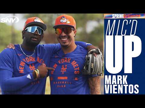 Mark Vientos Mic'd Up with Brett Baty, Francisco Lindor and Ronny Mauricio