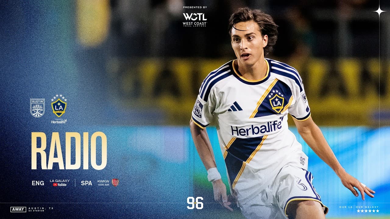 RADIO STREAM: LA Galaxy at Austin FC | 04.11.25