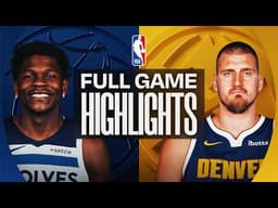 TIMBERWOLVES at NUGGETS | FULL GAME HIGHLIGHTS | March 1, 2026
