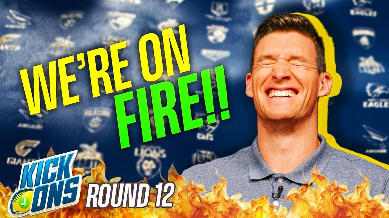 MULTI WINS, MONSTER ROUGHIE AND FIGHTING ONLINE TROLLS | KICK ONS – ROUND 12 AFL PREVIEW