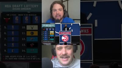 Our live reaction to the 2026 NBA draft lottery.