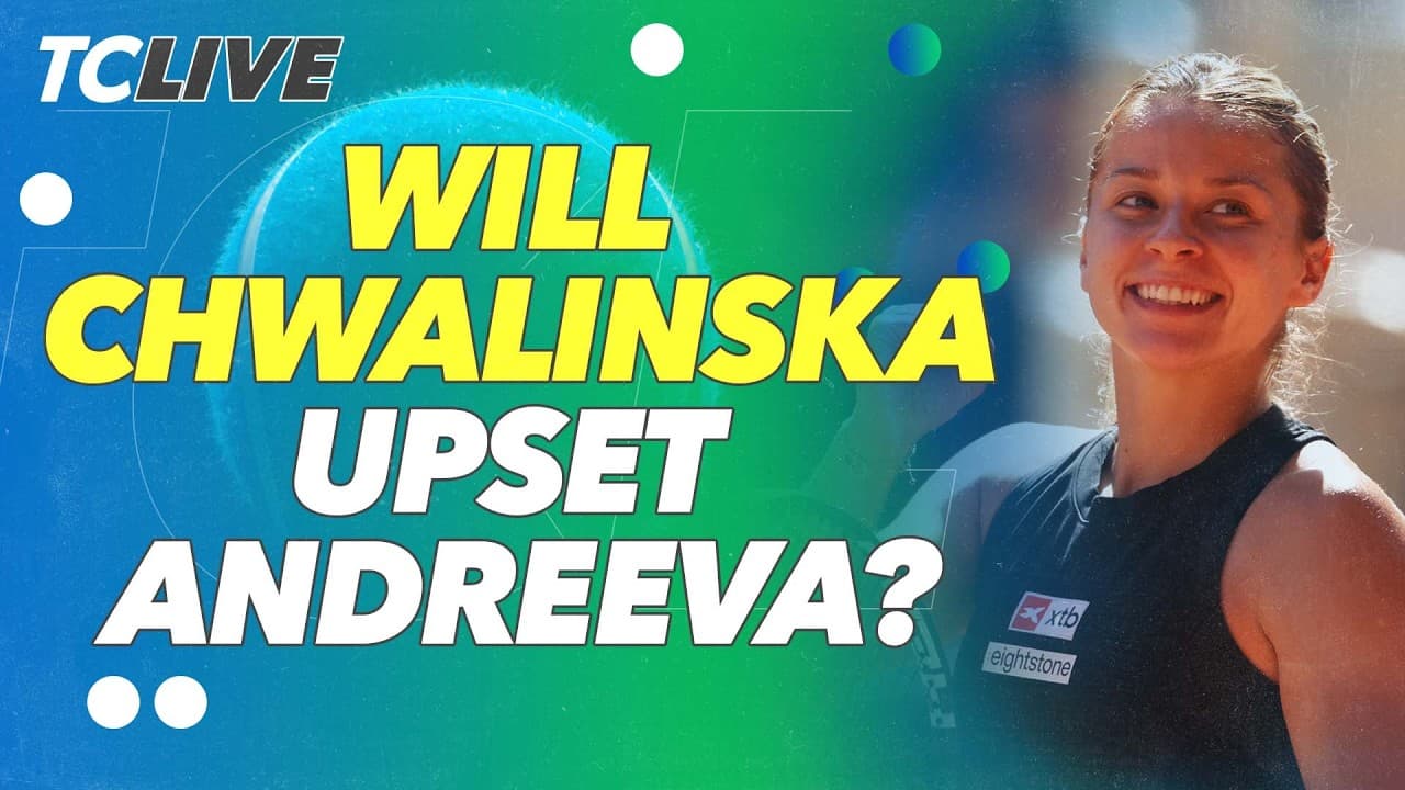 Mirra Andreeva vs Maja Chwalinska Roland Garros Championship Preview 🏆 | TC Live