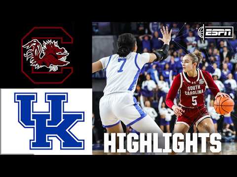 South Carolina Gamecocks vs. Kentucky Wildcats | Full Game Highlights | ESPN College Basketball
