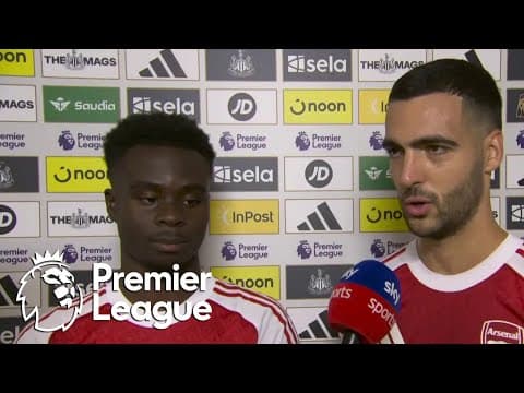 Bukayo Saka, Mikel Merino discuss Arsenal's 'unbelievable' comeback | Premier League | NBC Sports