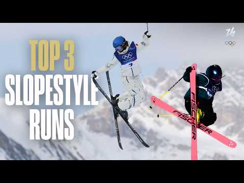 Gold for Gremaud! 🥇 🇨🇭 | Top 3 Women's Freestyle Skiing Slopestyle Runs | Milano Cortina Highlights