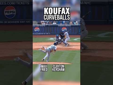 Kershaw and Fried have two of the prettiest curveballs in the game. Both influenced by Sandy Koufax