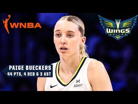 HIGHLIGHTS from Paige Bueckers’ CAREER-HIGH 44 PTS vs. LA Sparks 😤 | WNBA on ESPN