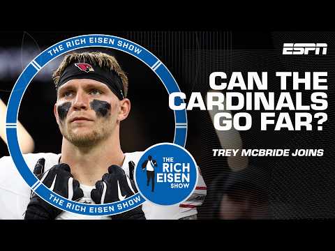 Trey McBride says the Cardinals can make a DEEP playoff run! 'It's GO TIME!' | The Rich Eisen Show