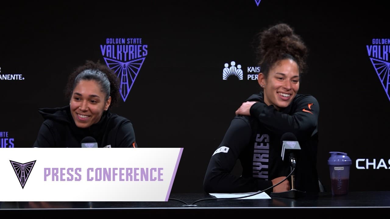Janelle Salaün and Veronica Burton On Valkyries Win vs. Indiana Fever | May 28, 2026