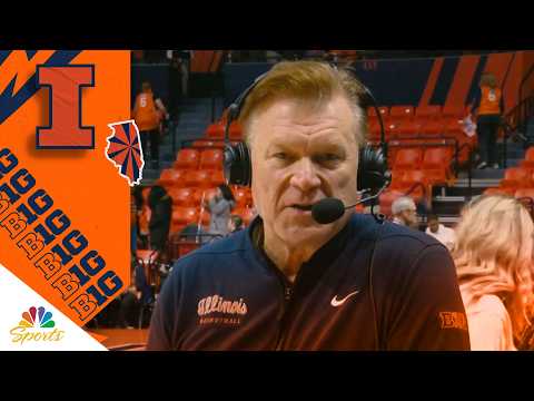 Brad Underwood wants more consistency on defensive end | Big Ten Men's Basketball | NBC Sports