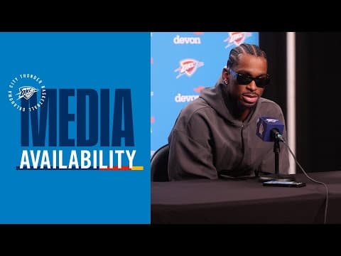 SGA on the special connection within the team | Postgame Media | December 2, 2025