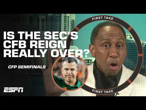 Cam Newton STICKS BY THE SEC in CFP title drought 🗣️ Conference games are DIFFERENT 🍿 | First Take