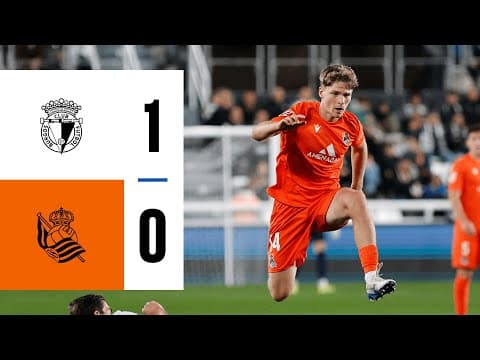 HIGHLIGHTS | LaLiga Hypermotion | J11 | Burgos CF 1 - 0 Sanse | Real Sociedad