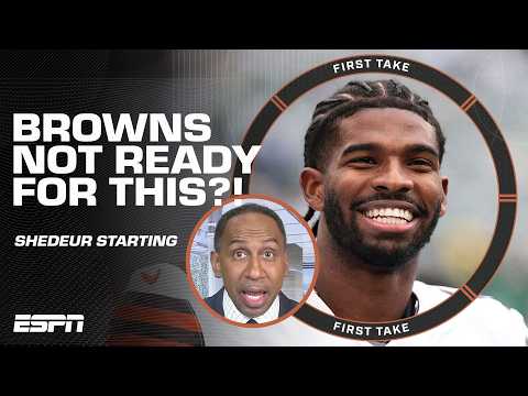 Shedeur Sanders to START for Browns vs. Raiders 🚨 Stephen A. CALLS OUT Kevin Stefanski | First Take