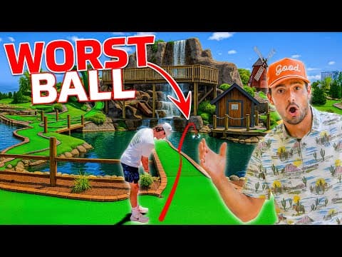 The Hardest Mini Golf Challenge in the World