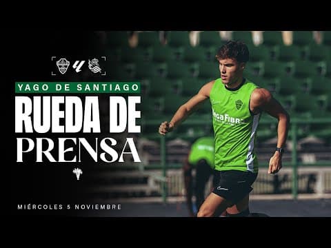 Yago Santiago habla sobre el #ElcheRealSociedad correspondiente a la jornada 12 de #LaLigaEASports