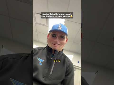 Dylan Holloway Tries TikTok Filters 😂