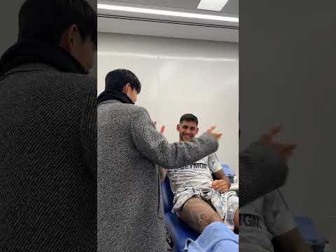 Post-match chats with Sonny 🥰