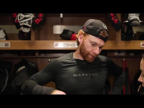 Brown, Dillon and Coach Keefe following practice on Monday