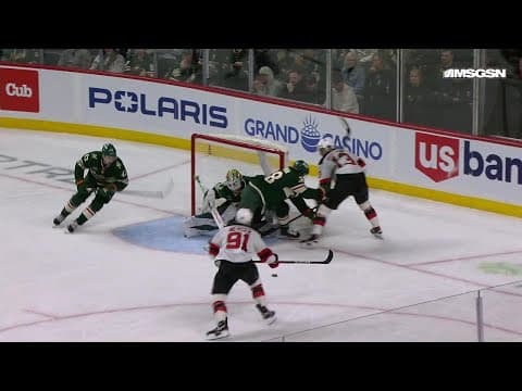 Ondrej Palat scores a goal against the Minnesota Wild