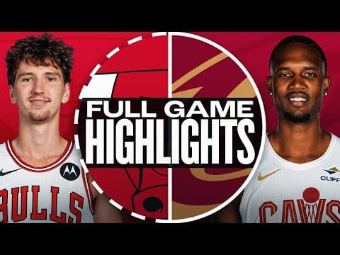 BULLS at CAVALIERS | FULL GAME HIGHLIGHTS | October 7, 2025